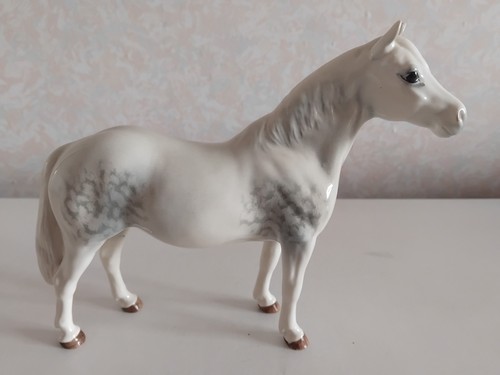 Beswick connemara grey horse - grey,