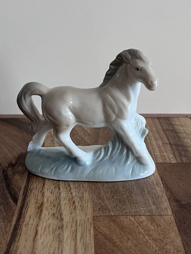 Vintage porcelain horse - vintage,