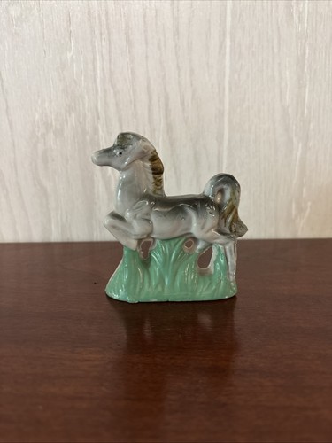 Vintage small gray porcelain - small,