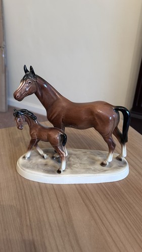 Hertwig porcelain mare - hertwig, &
