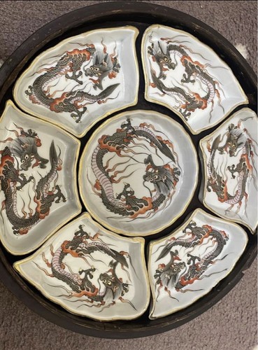 Old oriental porcelain piece - oriental,