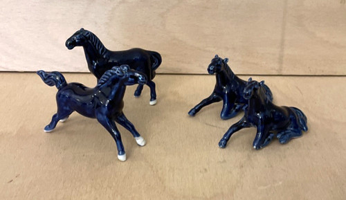 Cobalt blue porcelain - 4,