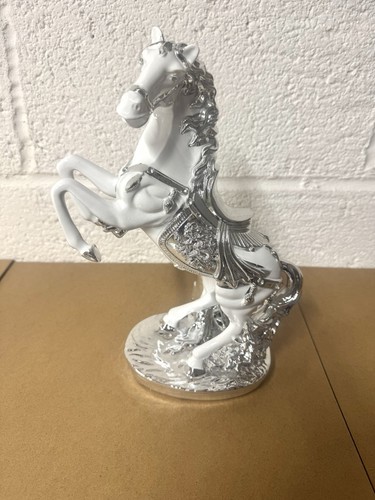White silver horse traveler - horse,