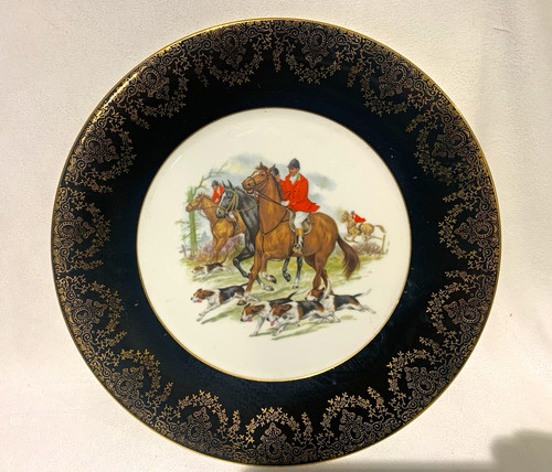 Vintage minton china fox - vintage,