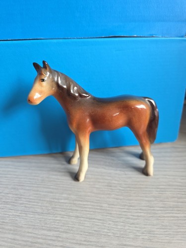 Vintage porcelain foal horse - vintage,