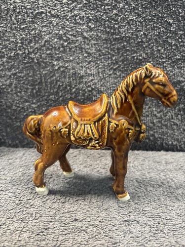 Vintage brown glazed ceramic - vintage,