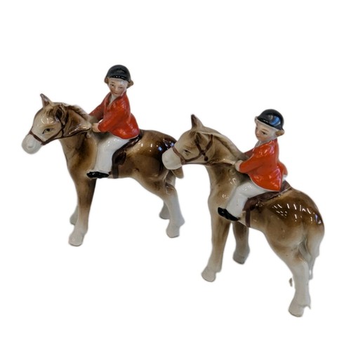 Vintage porcelain huntsman - vintage,