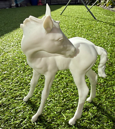 Kaiser porcelain white foal - white,