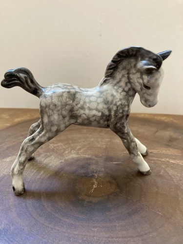 Beswick rocking horse grey - beswick,