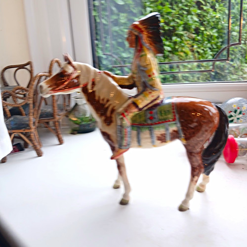 Beswick england ceramic native - ceramic,
