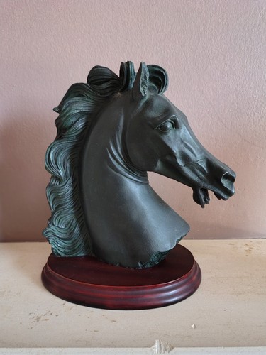 Vintage bronzed porcelain - bronzed,