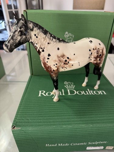 Royal doulton appaloosa horse - royal,
