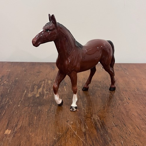 Vintage enesco porcelain horse - vintage,